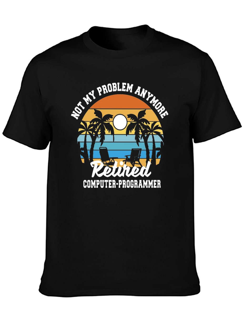 Retired Computer Programmer Graphic Tee