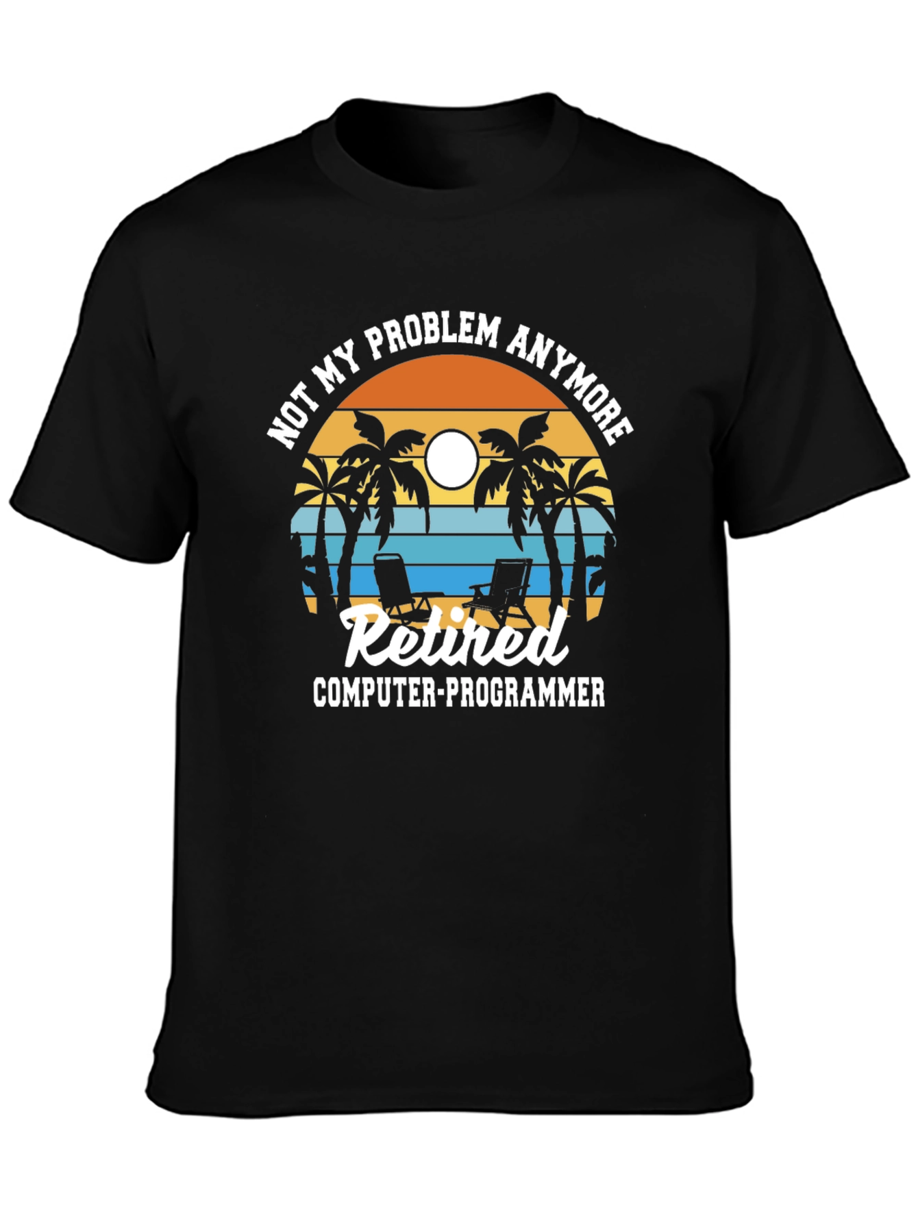 Retired Computer Programmer Graphic Tee