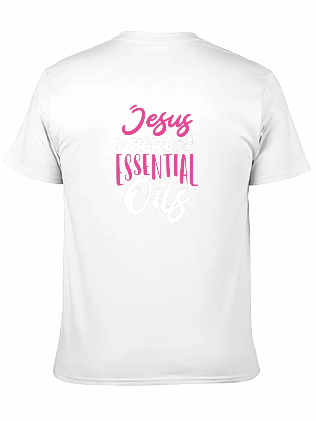 Jesus and Essential Oils Graphic T-Shirt