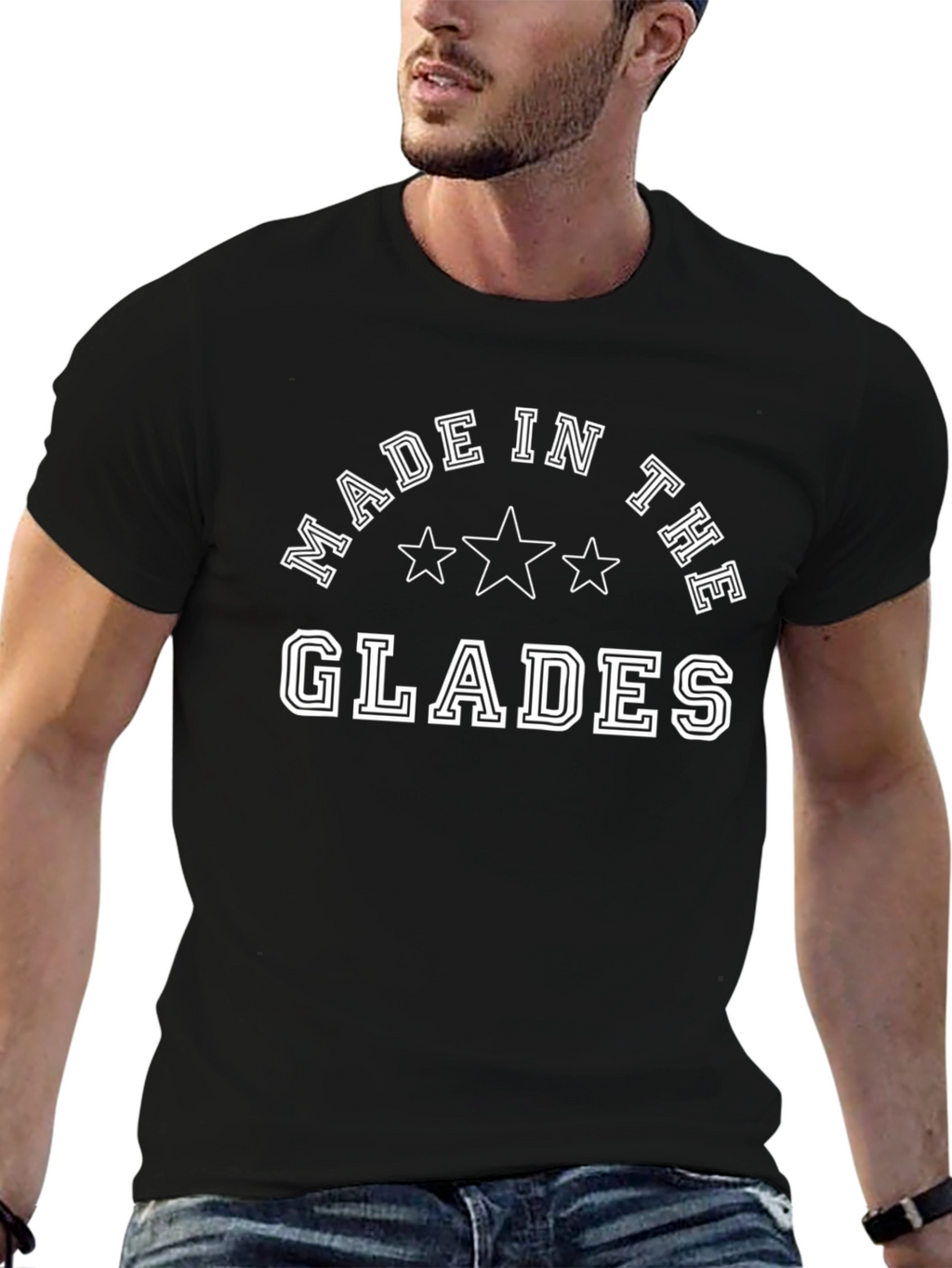 Made In The Glades Black T-Shirt