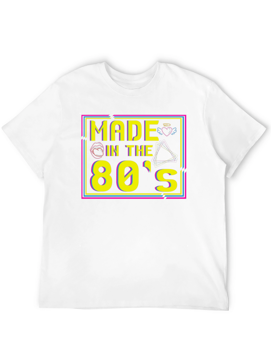 Made in the 80s Retro Style Graphic Tee