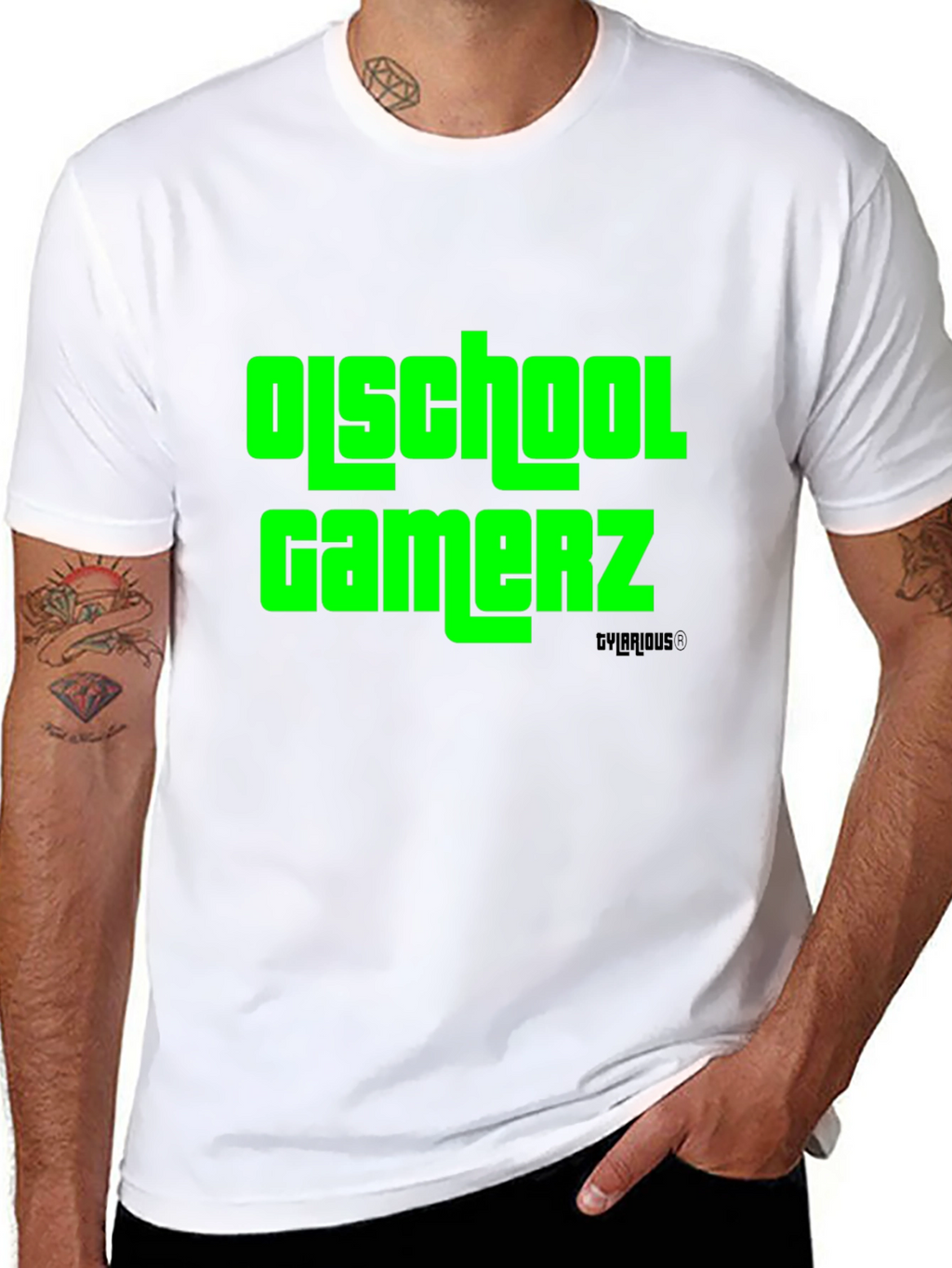 Oldschool Gamerz Black T-Shirt