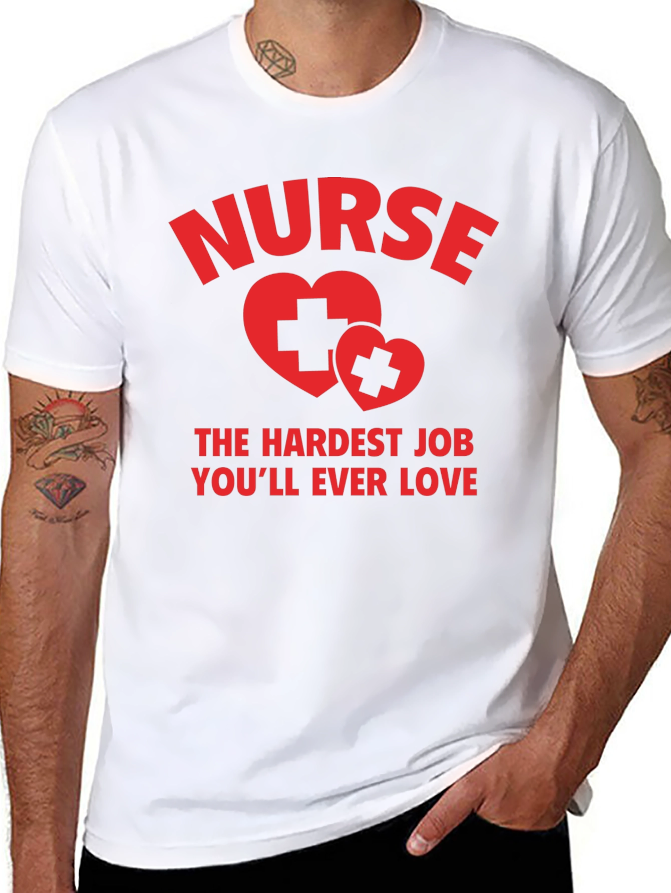 Nurse Hardest Job T-Shirt - Unisex
