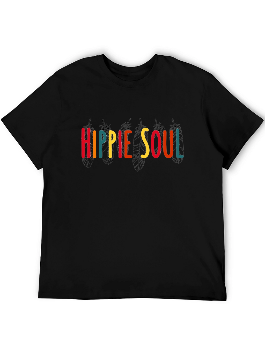 Hippie Soul Graphic Print T-Shirt - Unisex