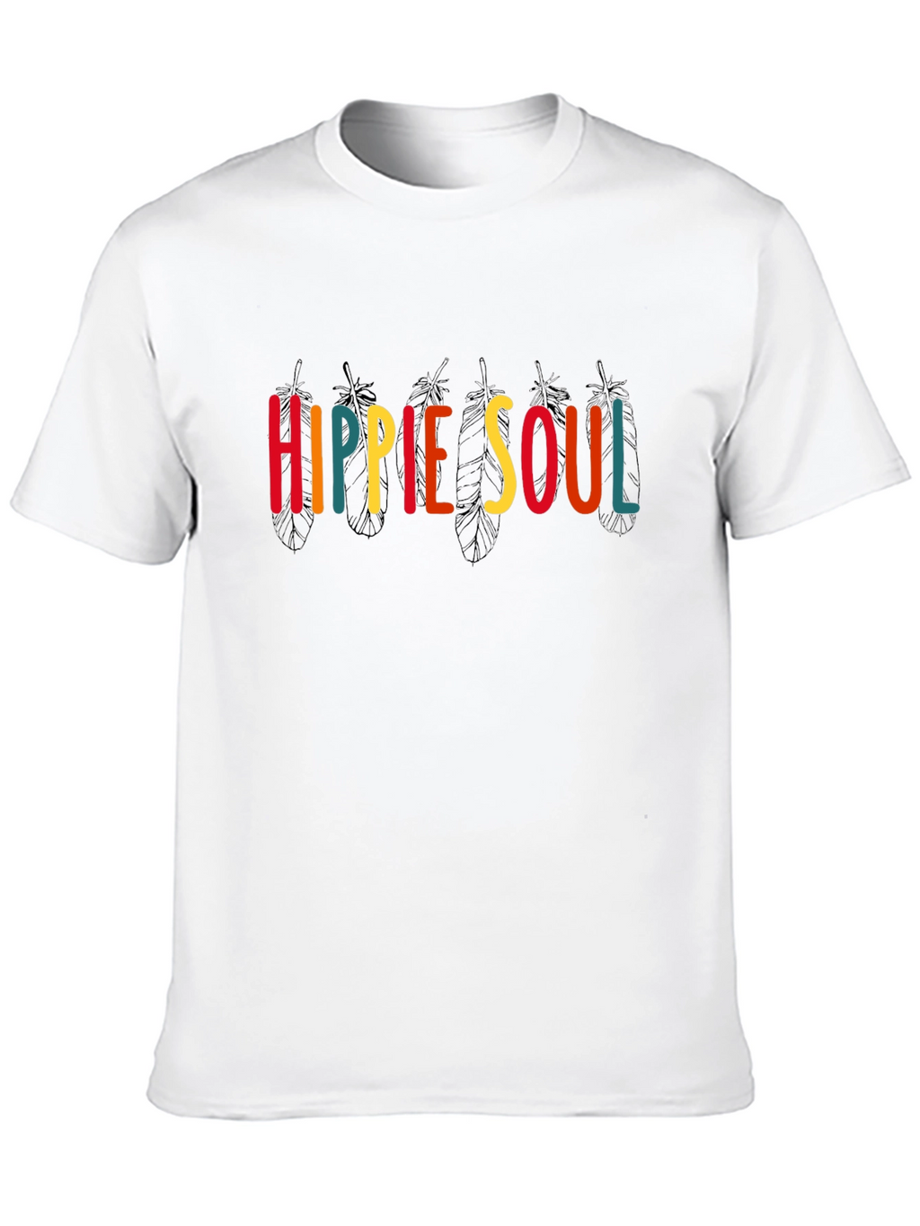 Hippie Soul Graphic Print T-Shirt - Unisex