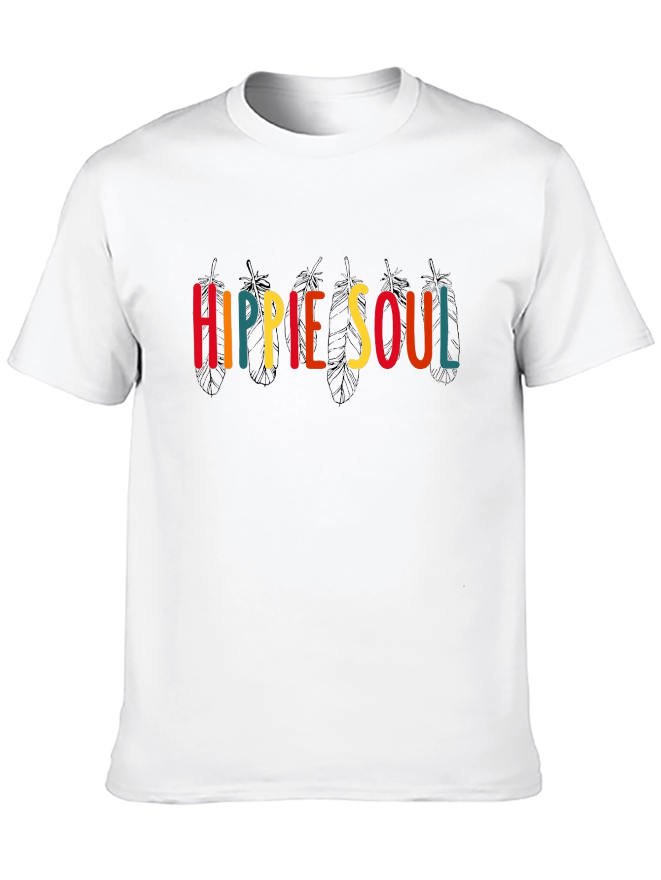 Hippie Soul Graphic Print T-Shirt - Unisex