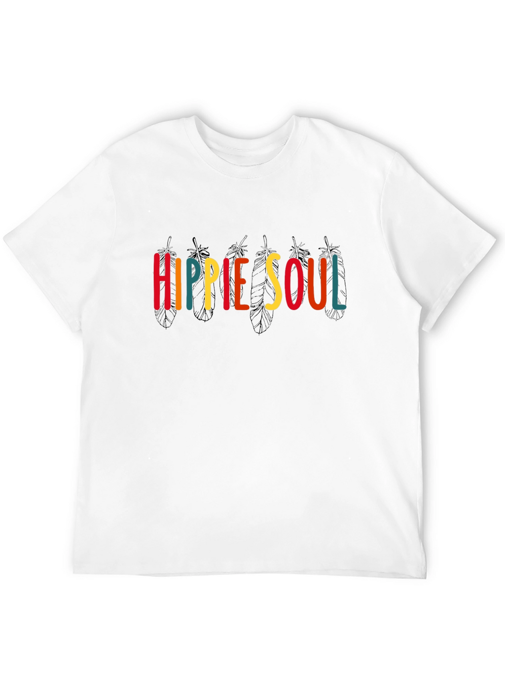 Hippie Soul Graphic Print T-Shirt - Unisex