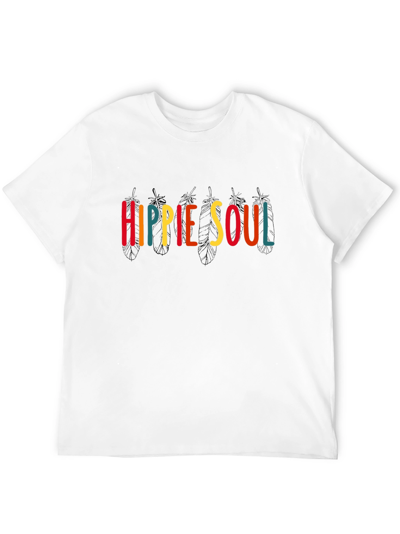 Hippie Soul Graphic Print T-Shirt - Unisex