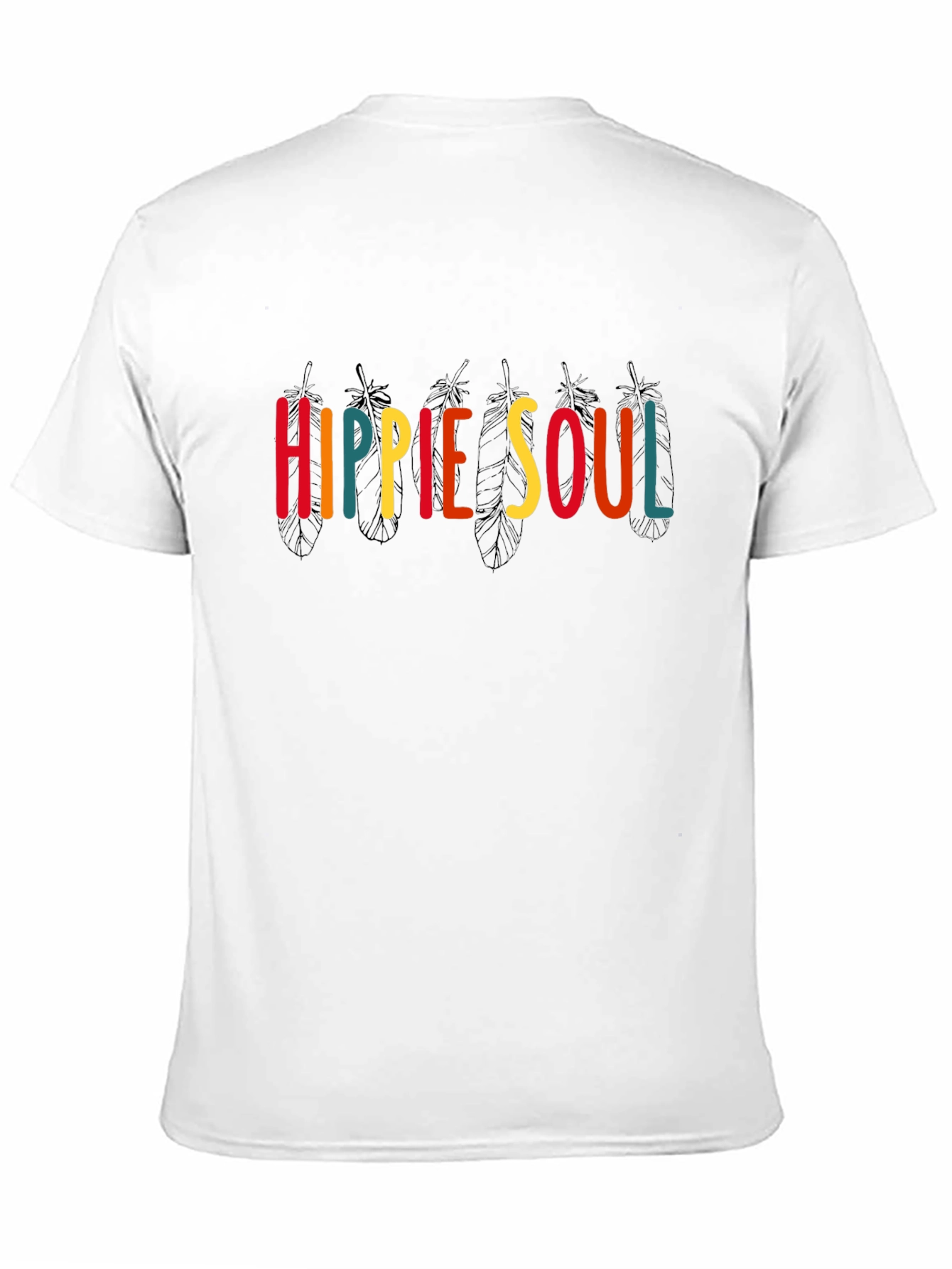 Hippie Soul Graphic Print T-Shirt - Unisex