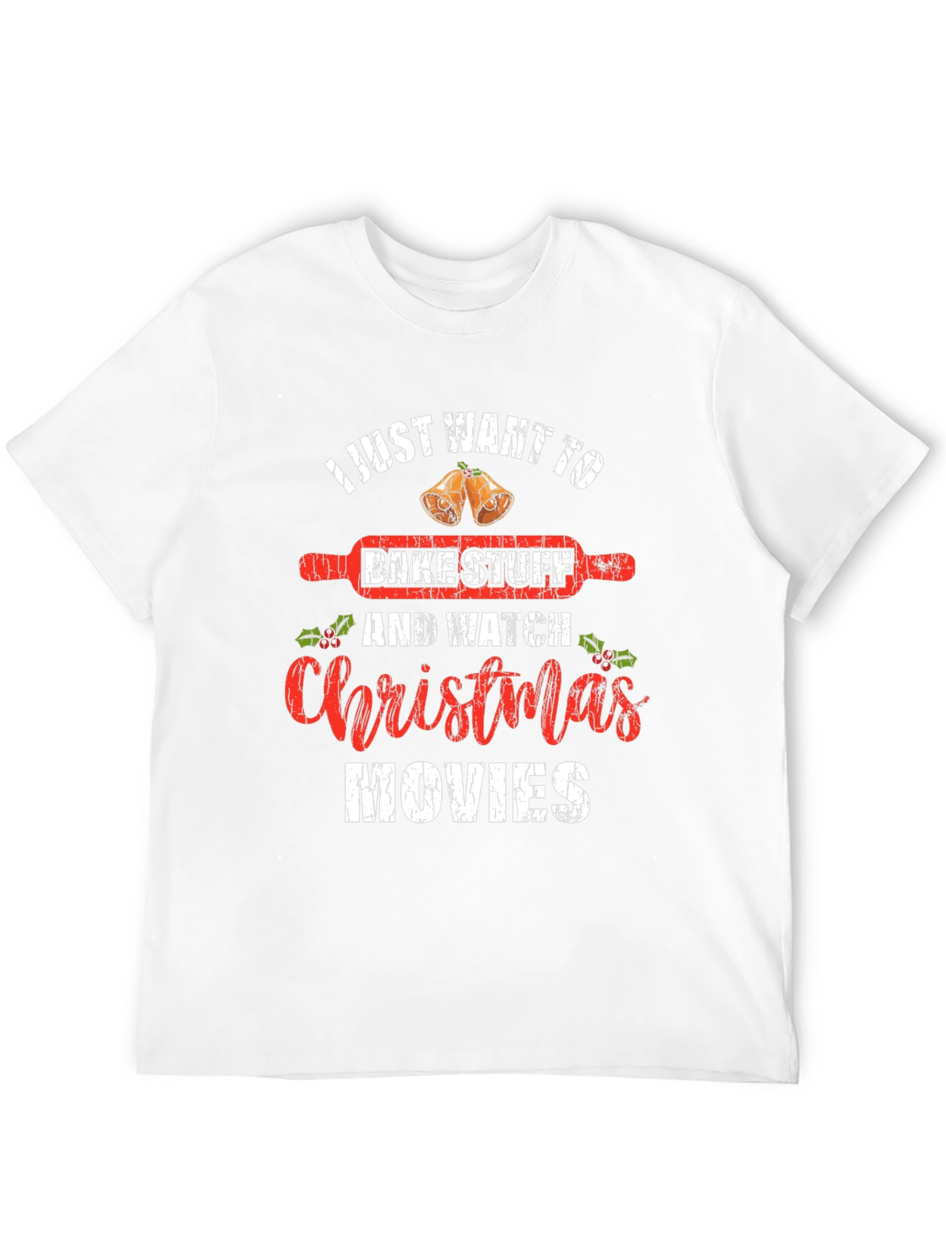 Bake Stuff & Christmas Movies T-Shirt