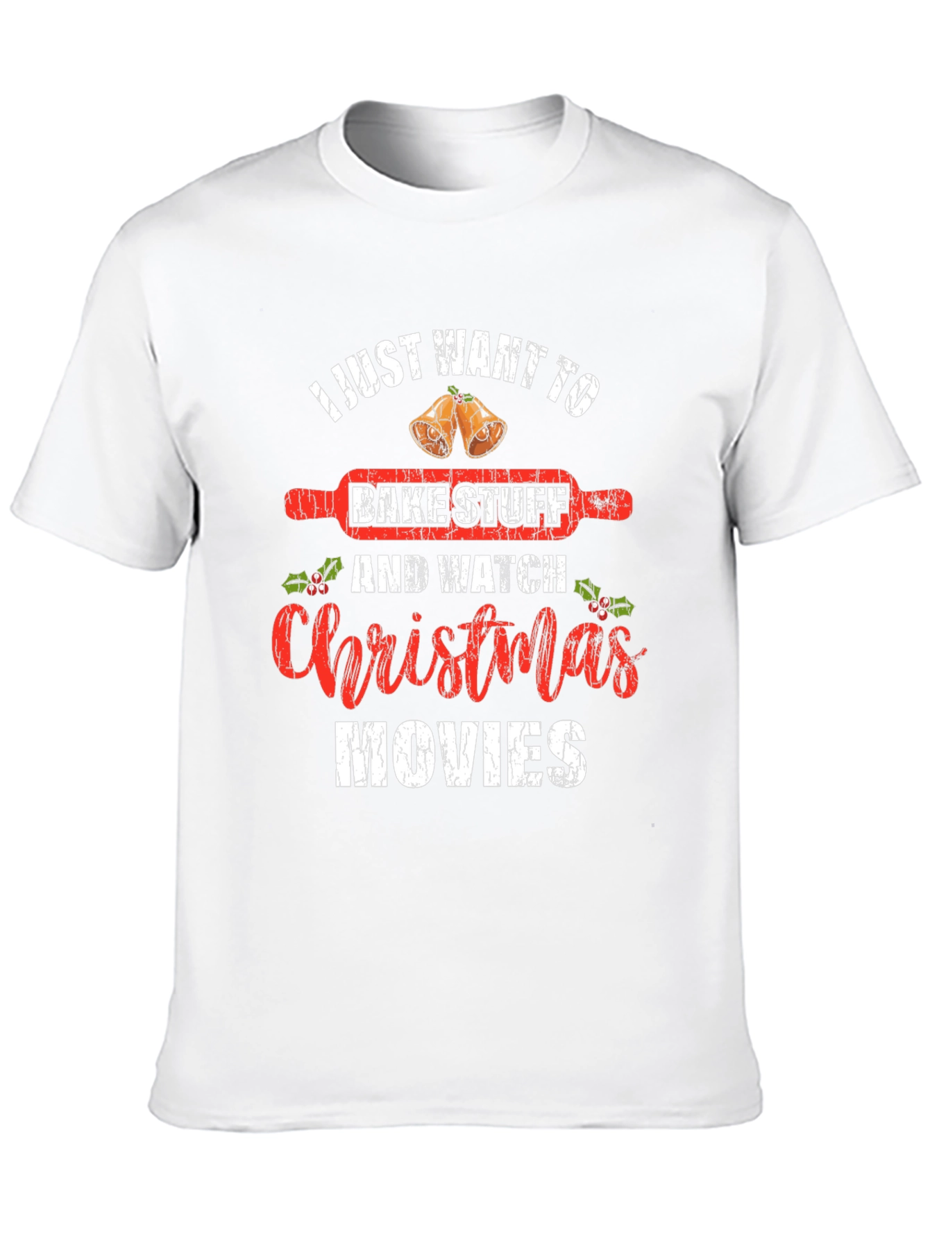 Bake Stuff & Christmas Movies T-Shirt