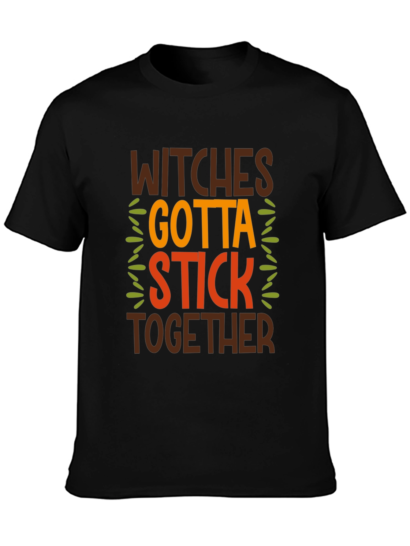 Witches Gotta Stick Together Graphic Tee