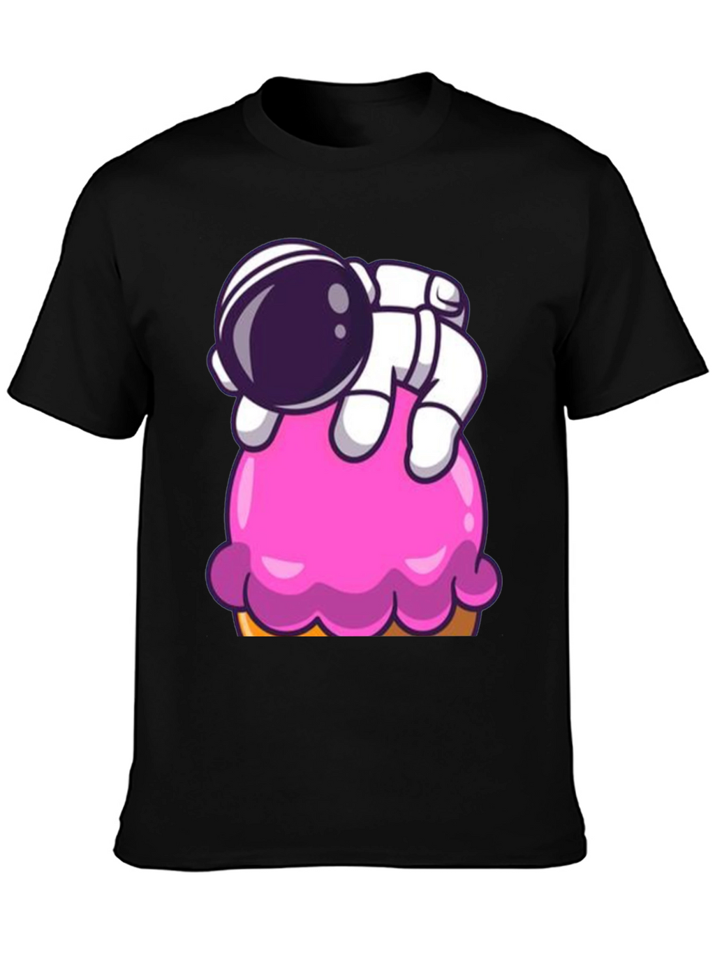 Astronaut Ice Cream Graphic Tee