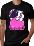 Astronaut Ice Cream Graphic Tee