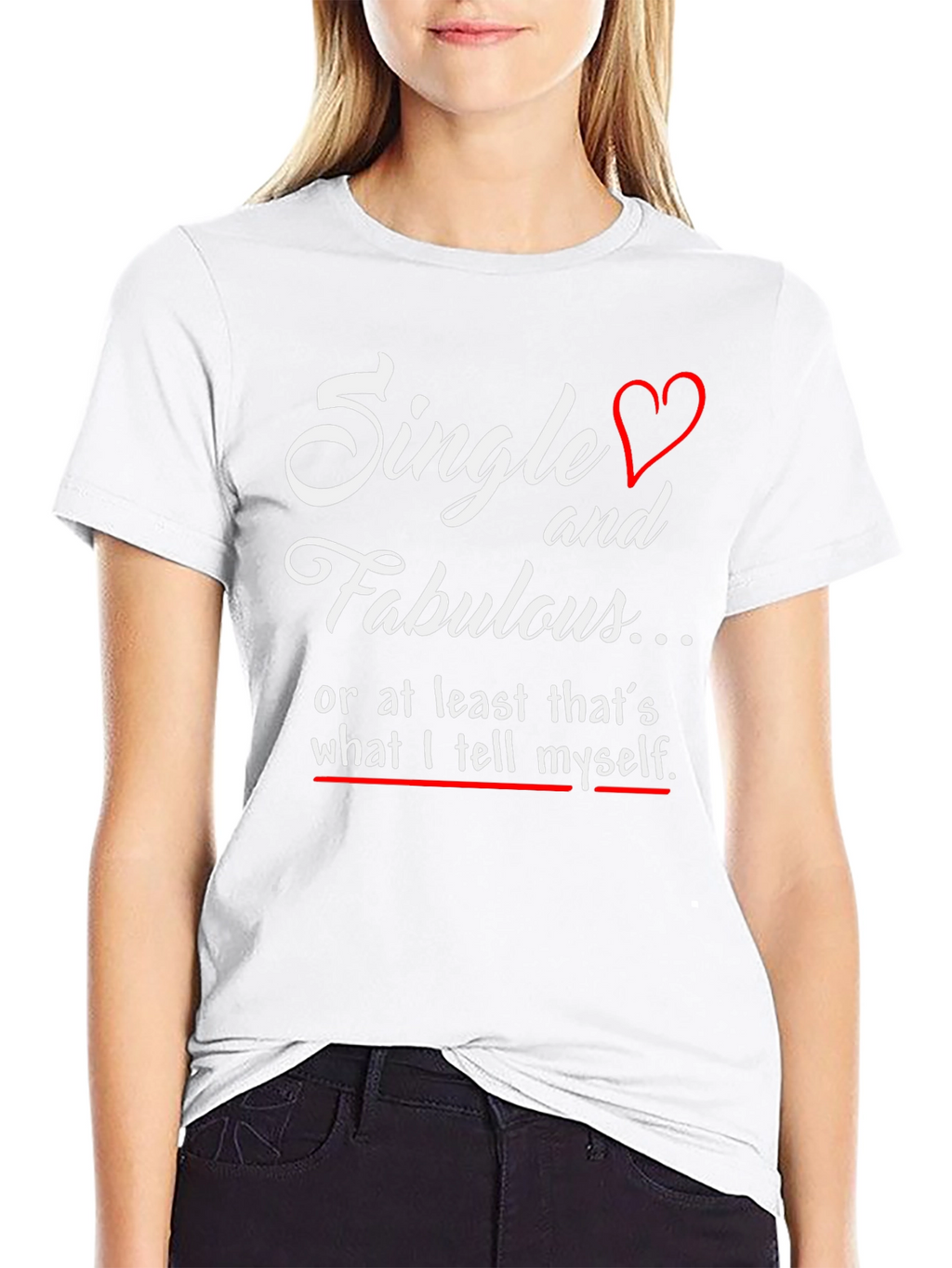 Single and Fabulous Mens Black Graphic Tee