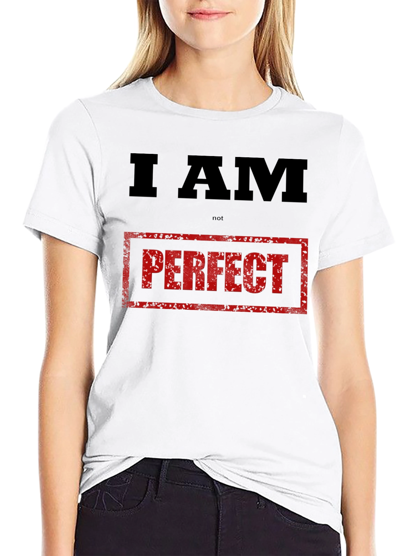 I AM Not Perfect Graphic Tee