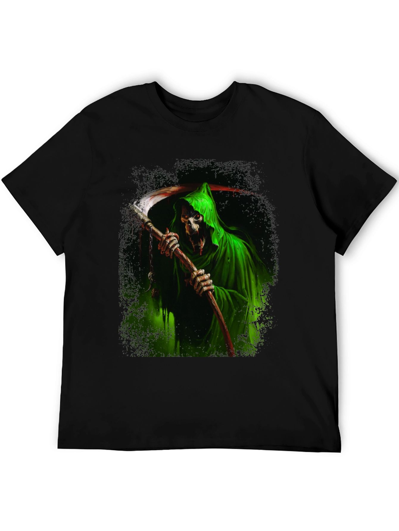 Grim Reaper Graphic T-Shirt - Dark Humor Death Tee