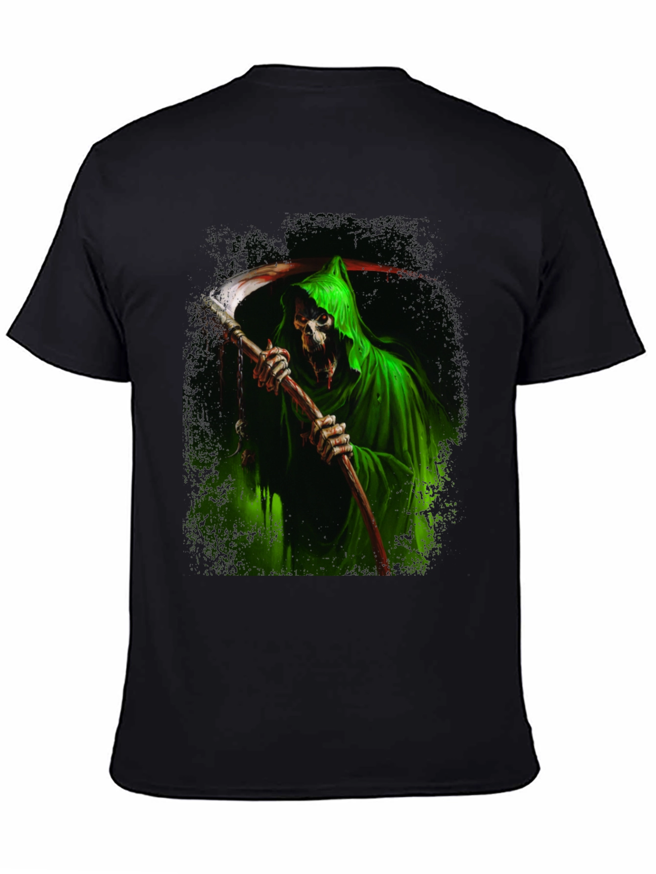 Grim Reaper Graphic T-Shirt - Dark Humor Death Tee
