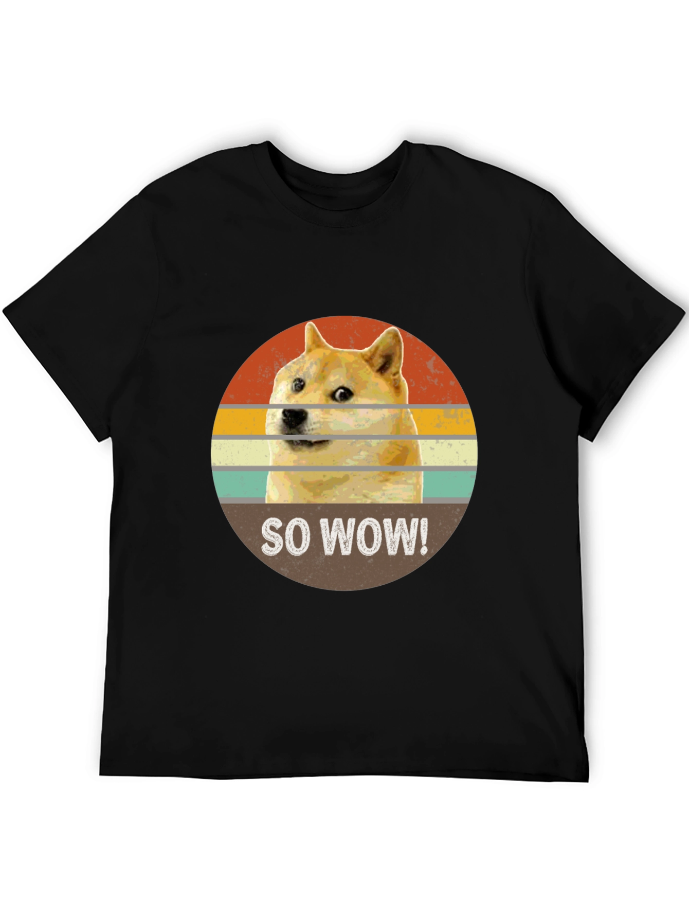 Retro Doge T-Shirt - So Wow Meme Tee