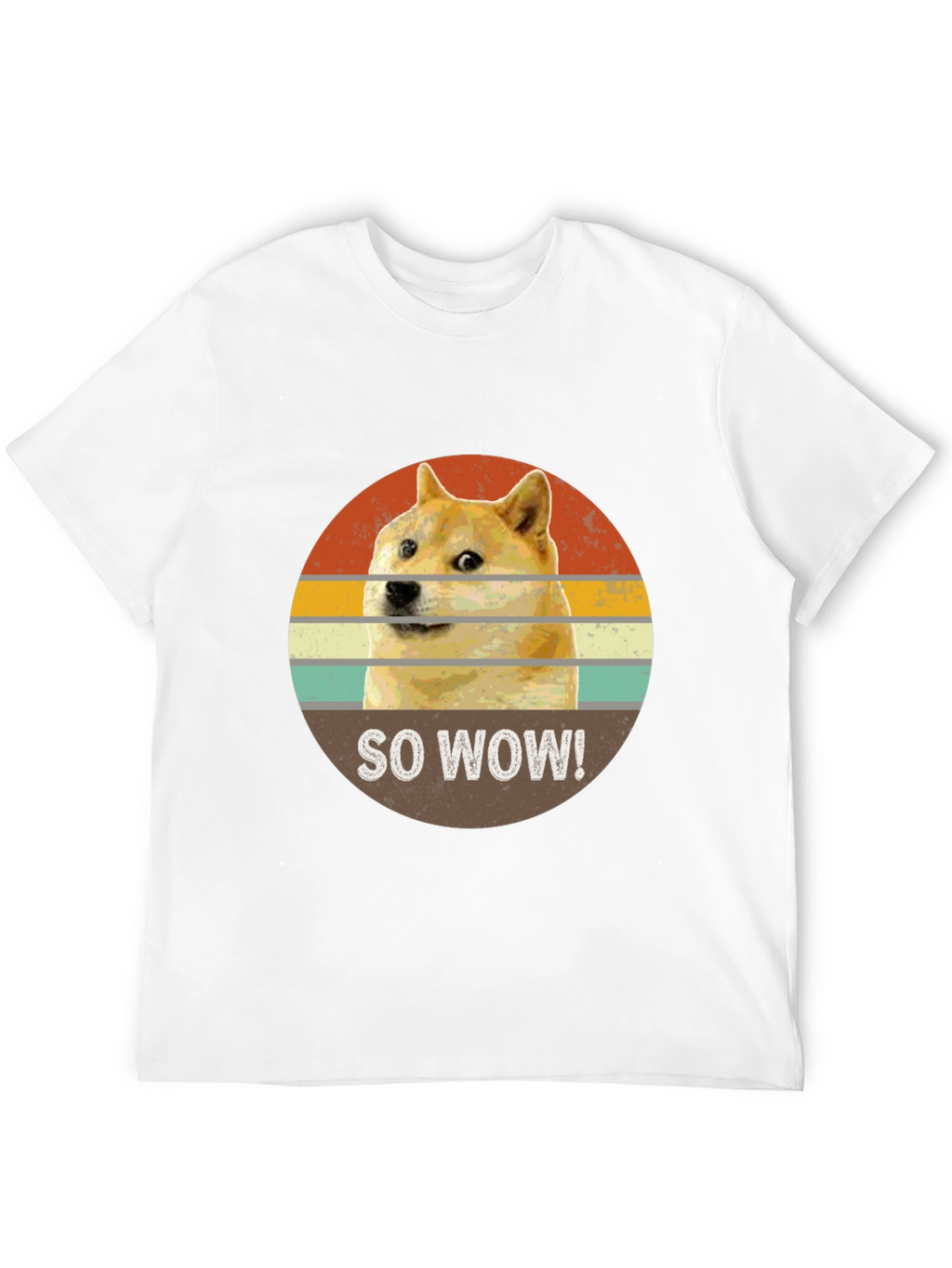 Retro Doge T-Shirt - So Wow Meme Tee