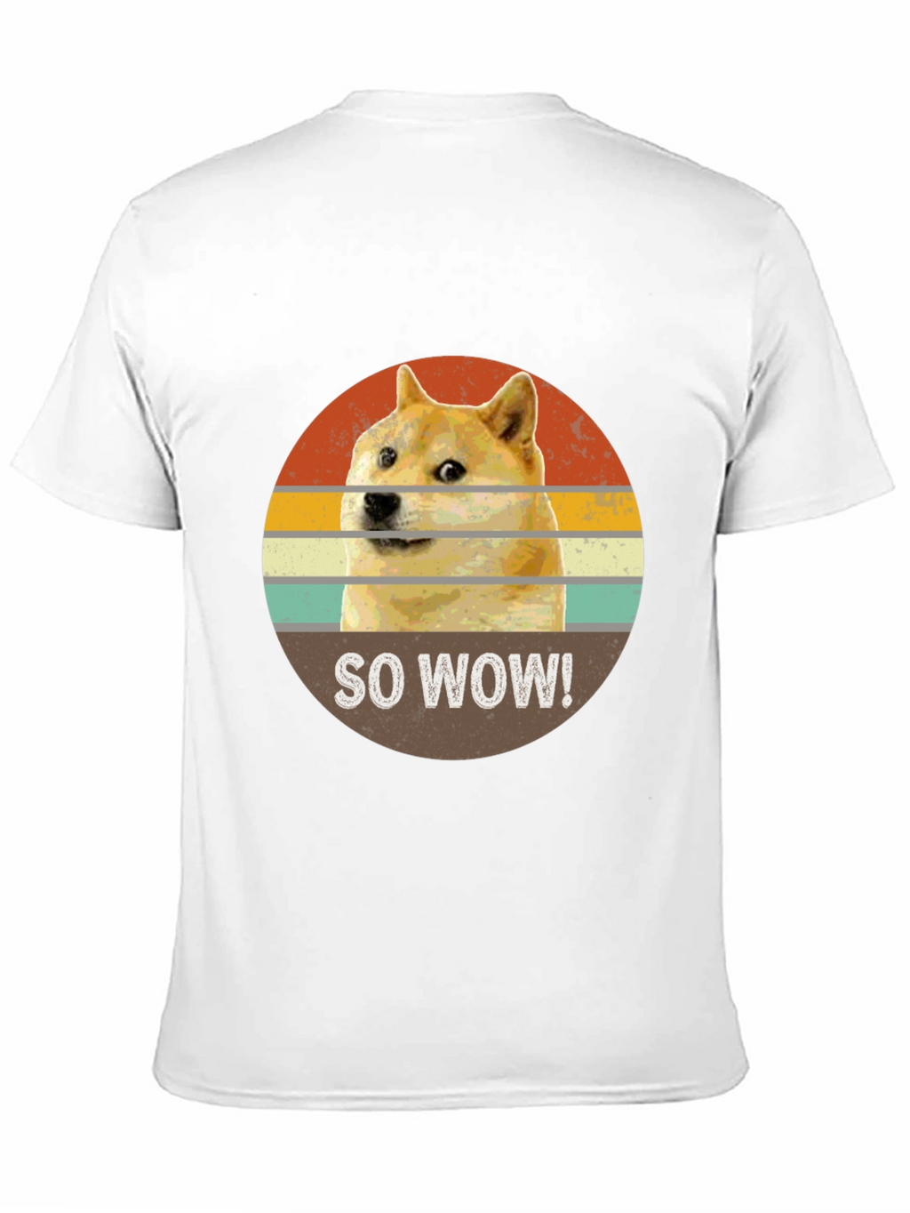 Retro Doge T-Shirt - So Wow Meme Tee