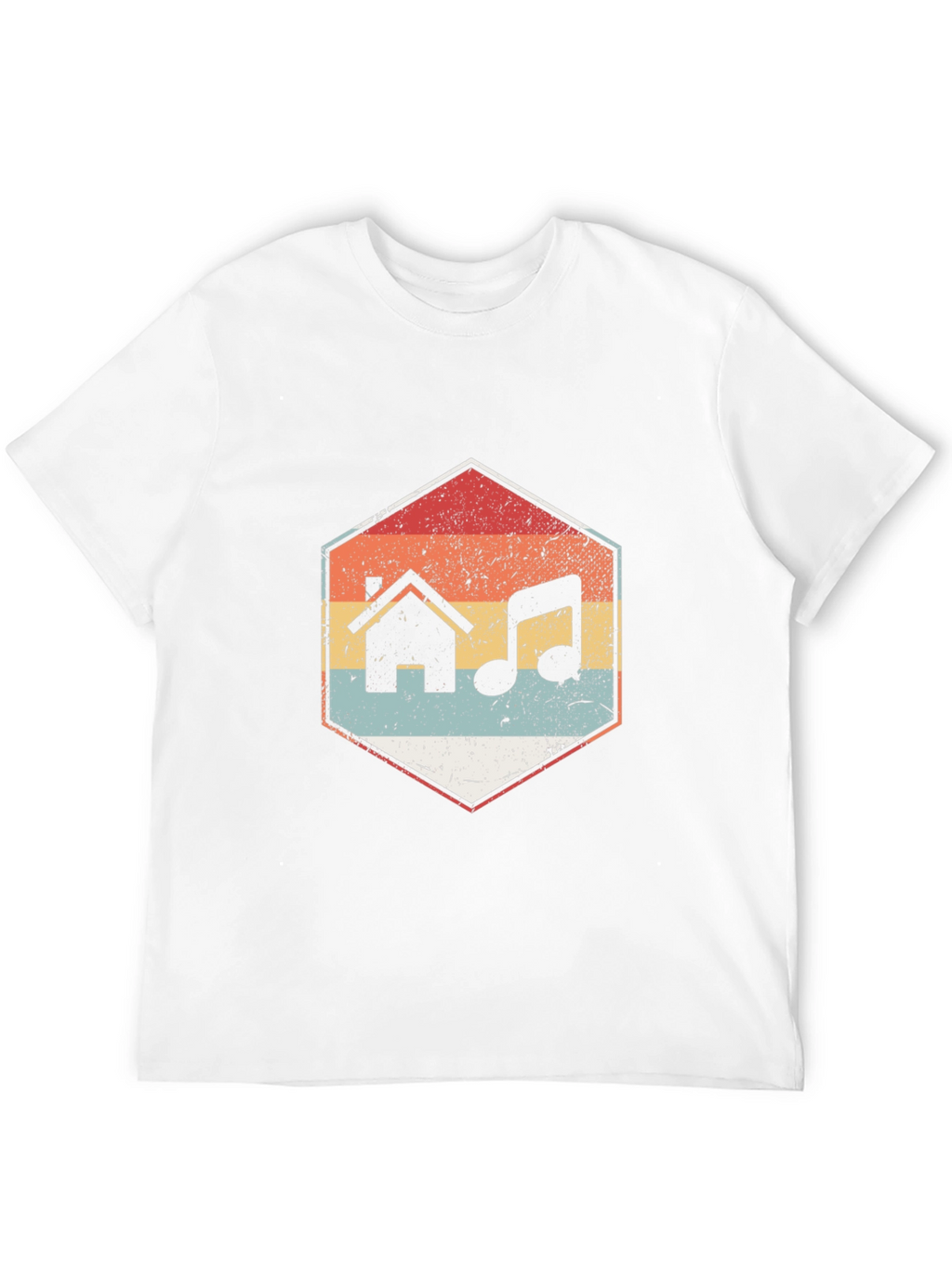House Music T-Shirt Retro Design