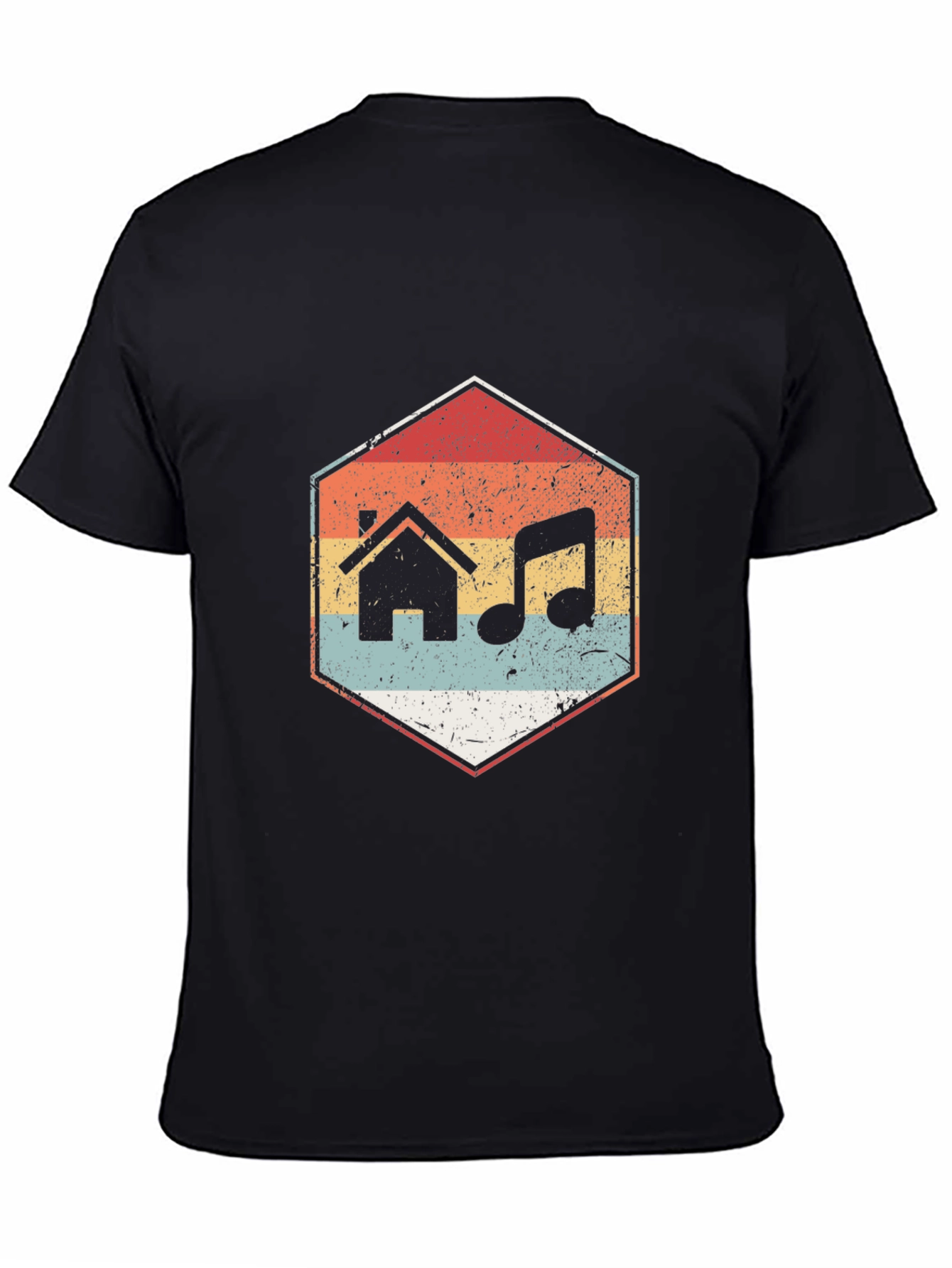 House Music T-Shirt Retro Design