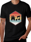 House Music T-Shirt Retro Design