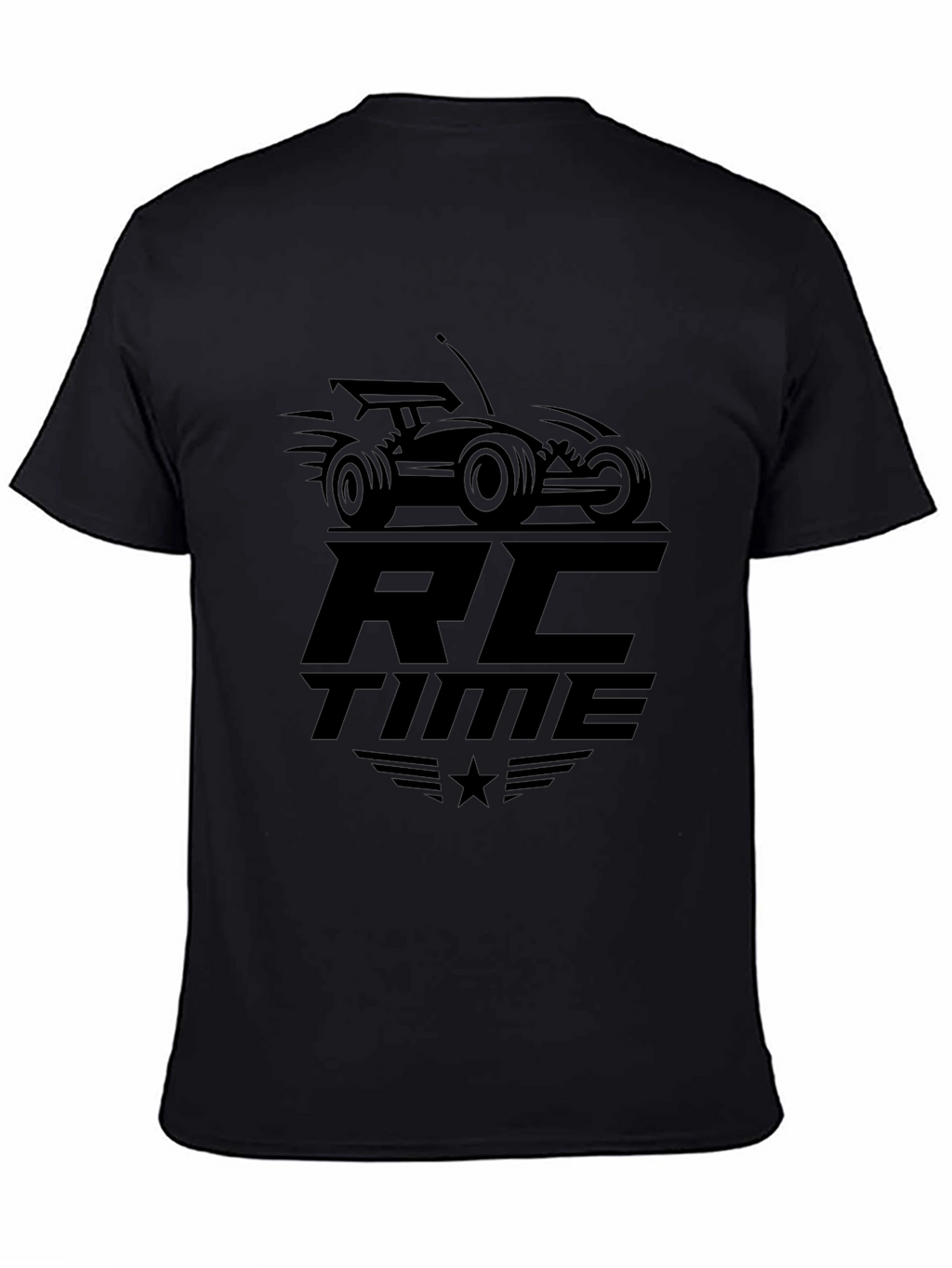 RC Time Black Graphic Tee