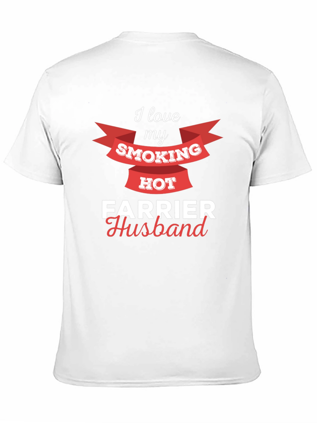 Smoking Hot Farrier Husband T-Shirt