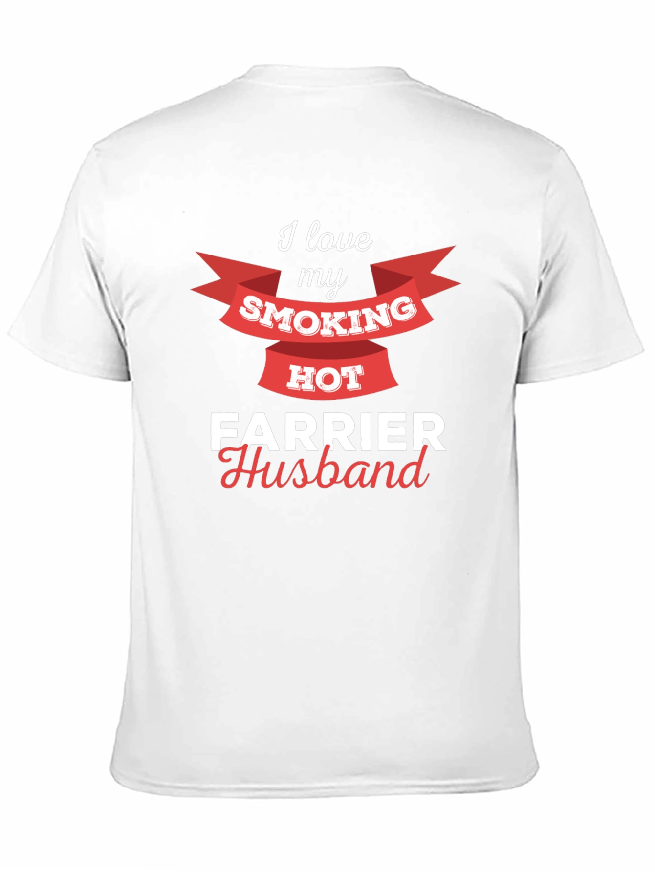 Smoking Hot Farrier Husband T-Shirt
