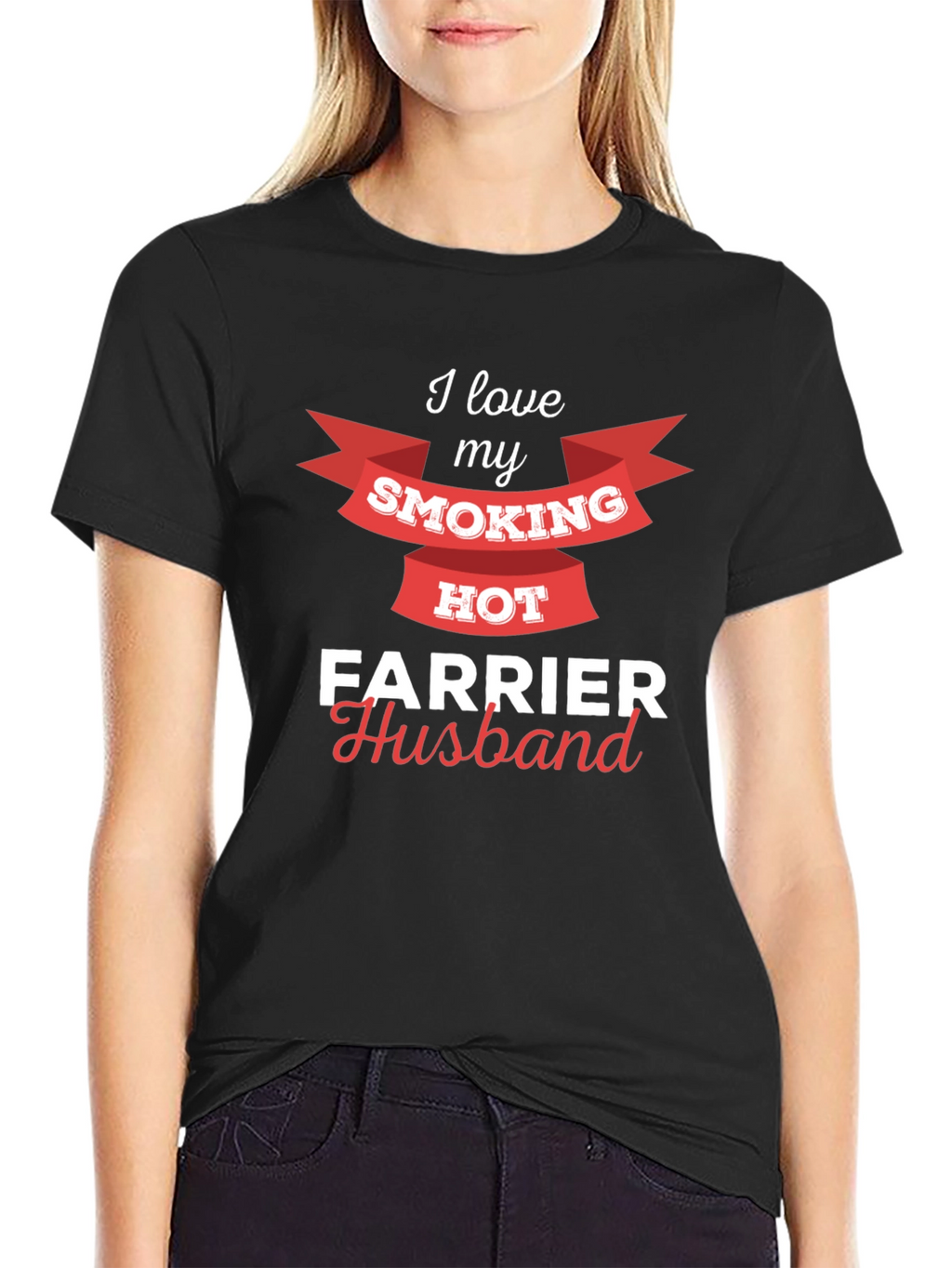 Smoking Hot Farrier Husband T-Shirt