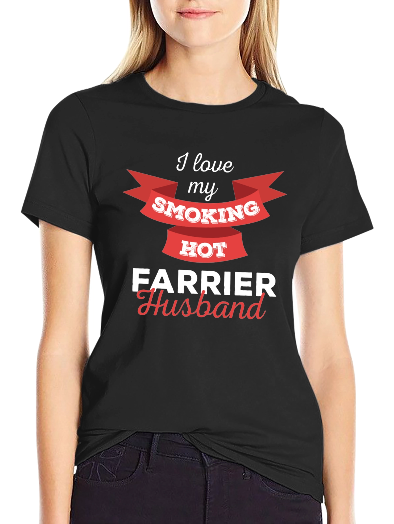 Smoking Hot Farrier Husband T-Shirt