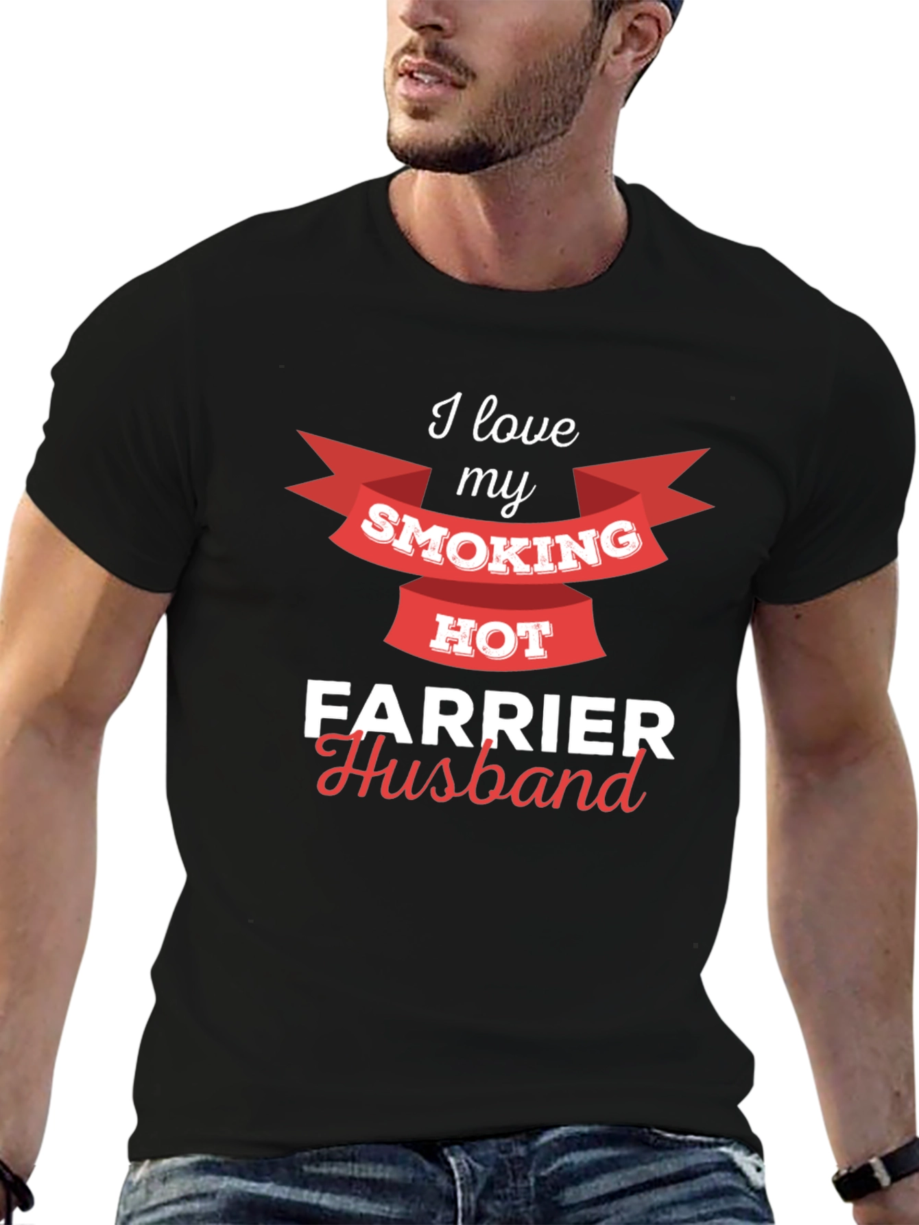 Smoking Hot Farrier Husband T-Shirt