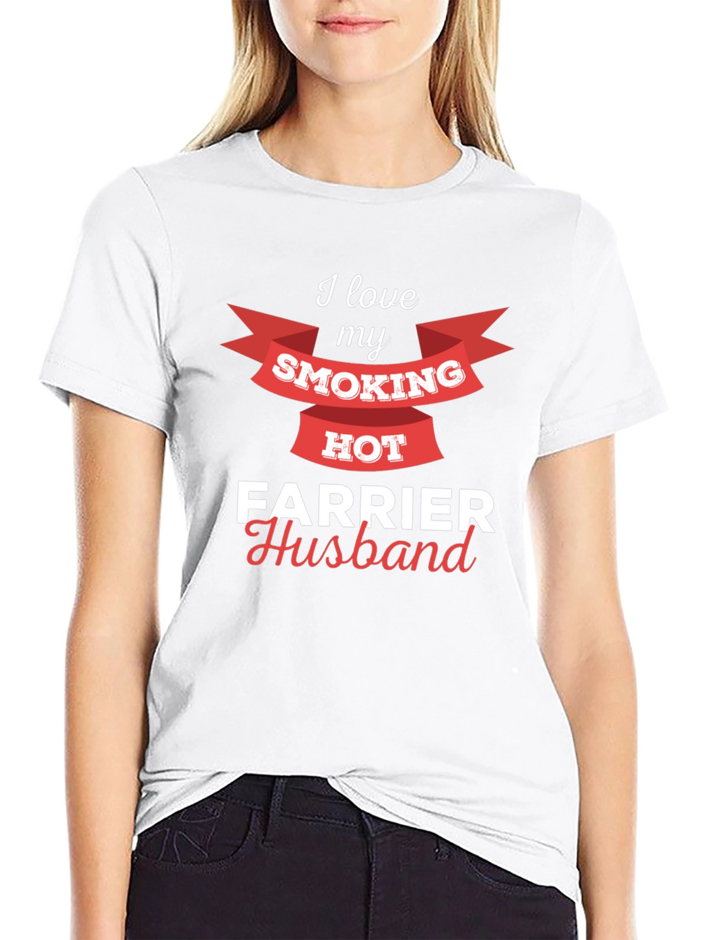 Smoking Hot Farrier Husband T-Shirt
