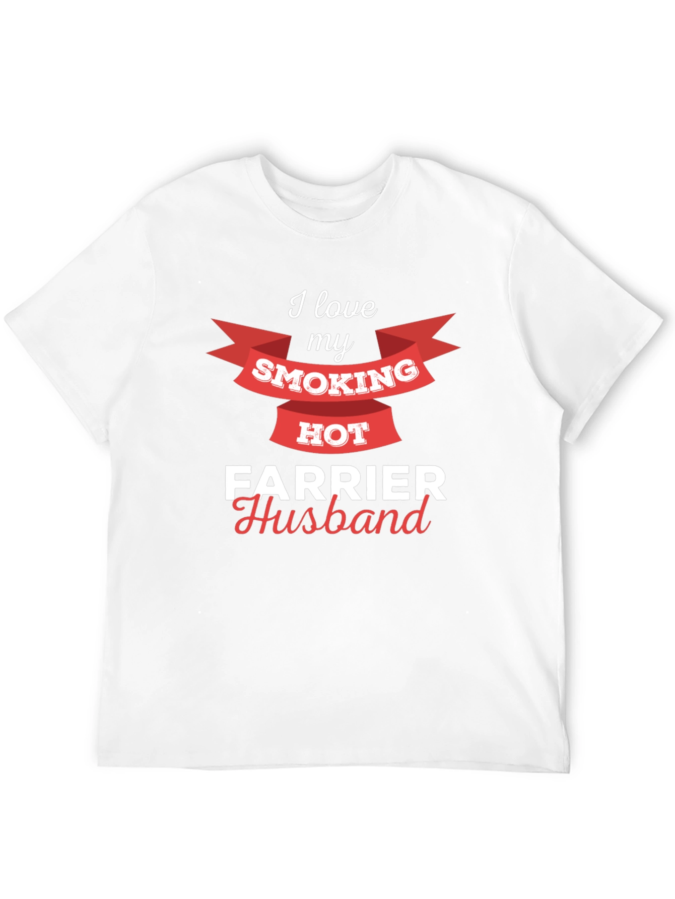 Smoking Hot Farrier Husband T-Shirt