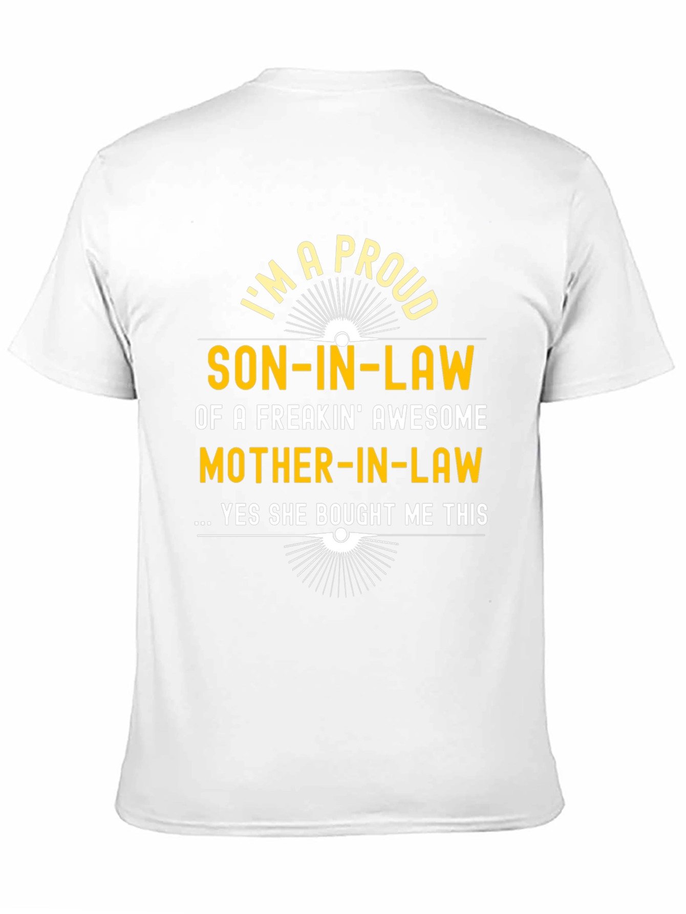 Proud Son-In-Law Graphic Tee