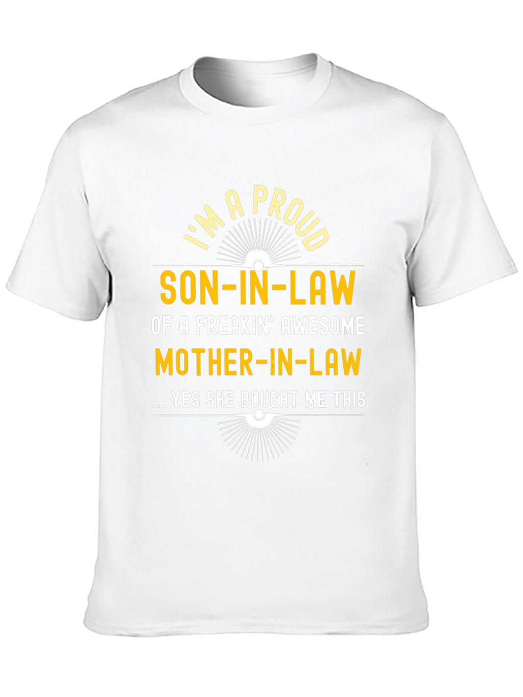 Proud Son-In-Law Graphic Tee