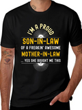 Proud Son-In-Law Graphic Tee