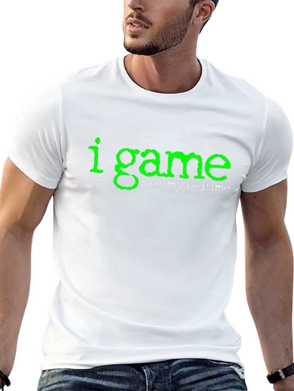 I Game Past My Bedtime - Gamer T-Shirt