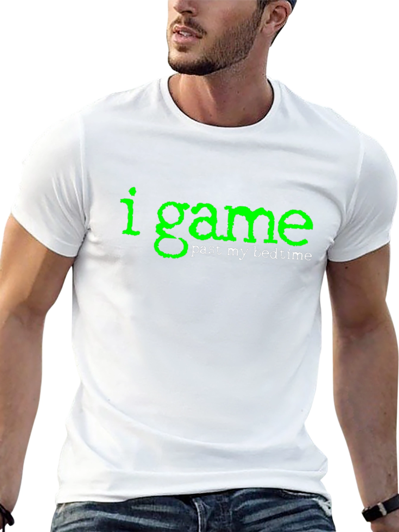 I Game Past My Bedtime - Gamer T-Shirt