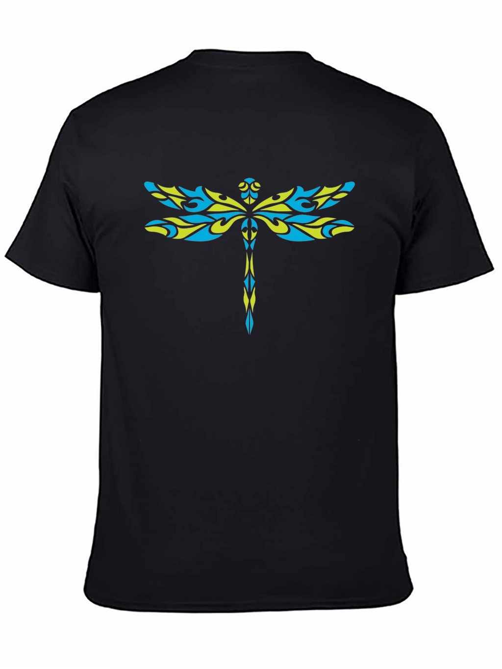 Dragonfly Graphic Print T-Shirt Stylish Design