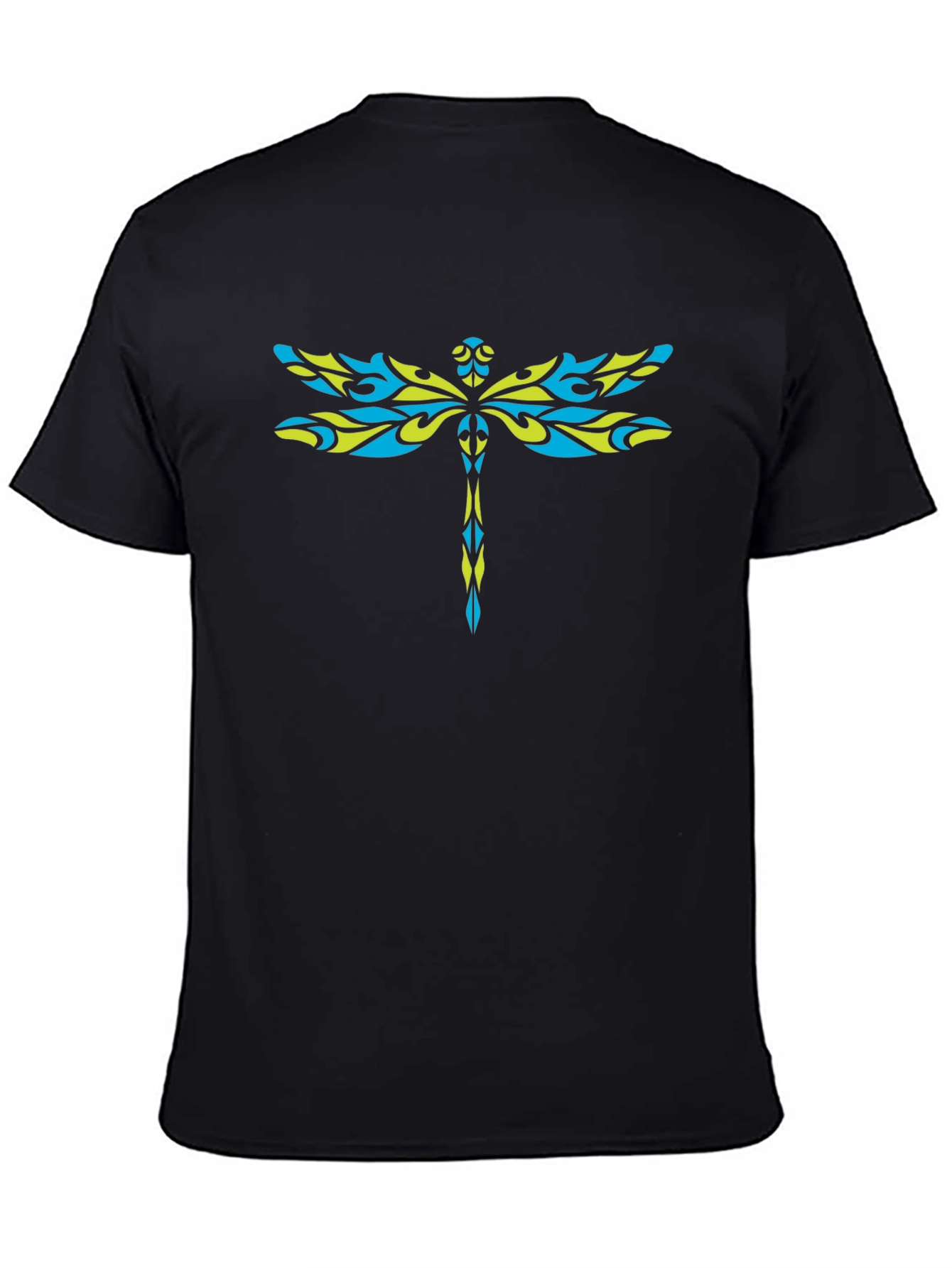 Dragonfly Graphic Print T-Shirt Stylish Design