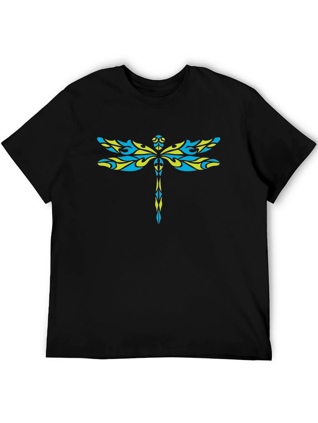Dragonfly Graphic Print T-Shirt Stylish Design