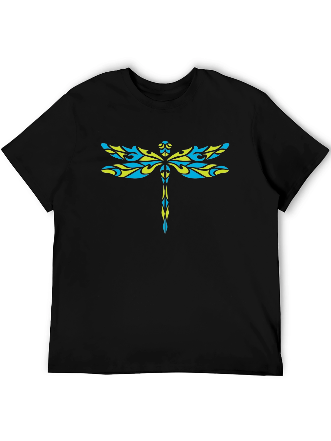 Dragonfly Graphic Print T-Shirt Stylish Design