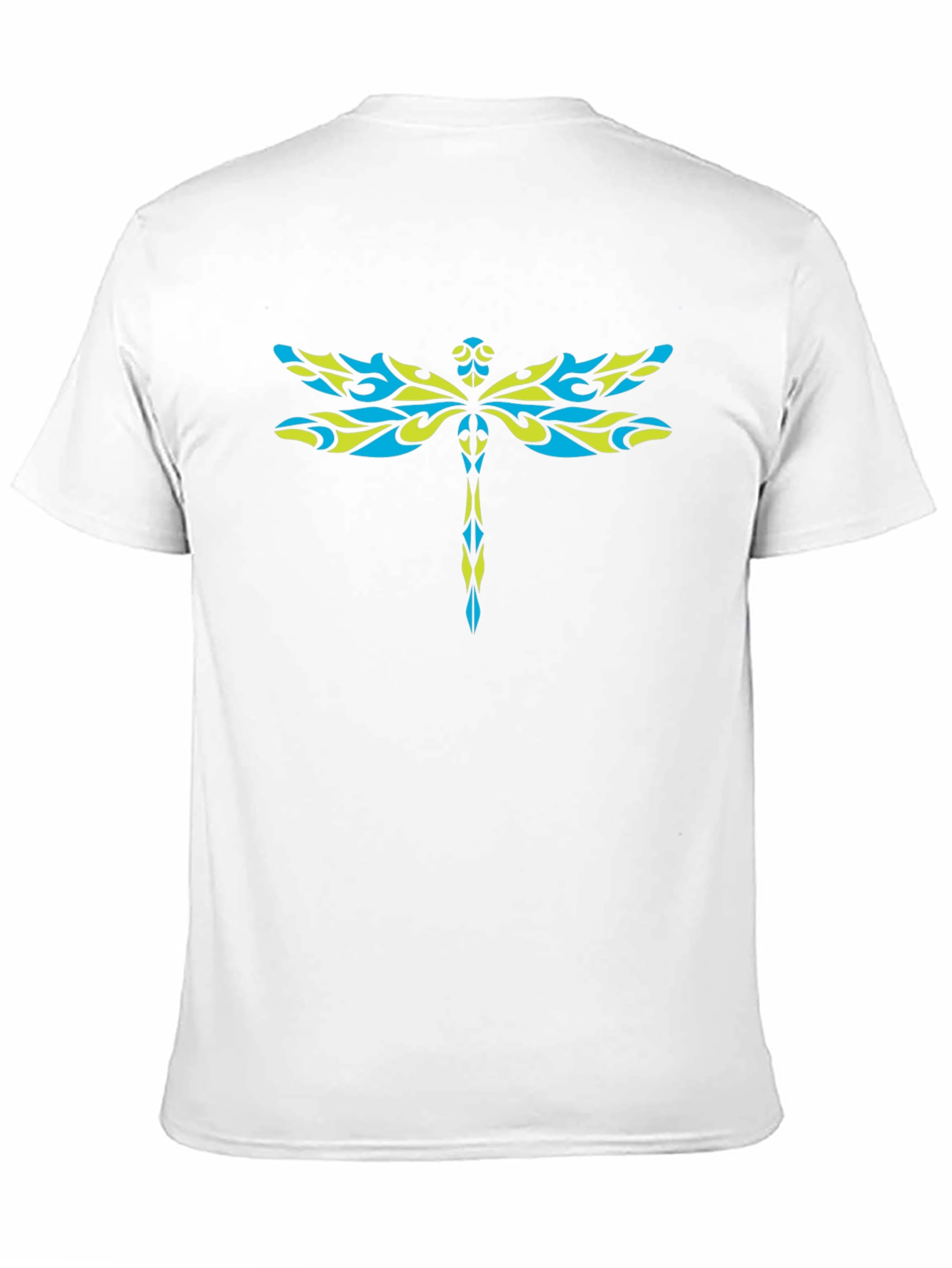 Dragonfly Graphic Print T-Shirt Stylish Design