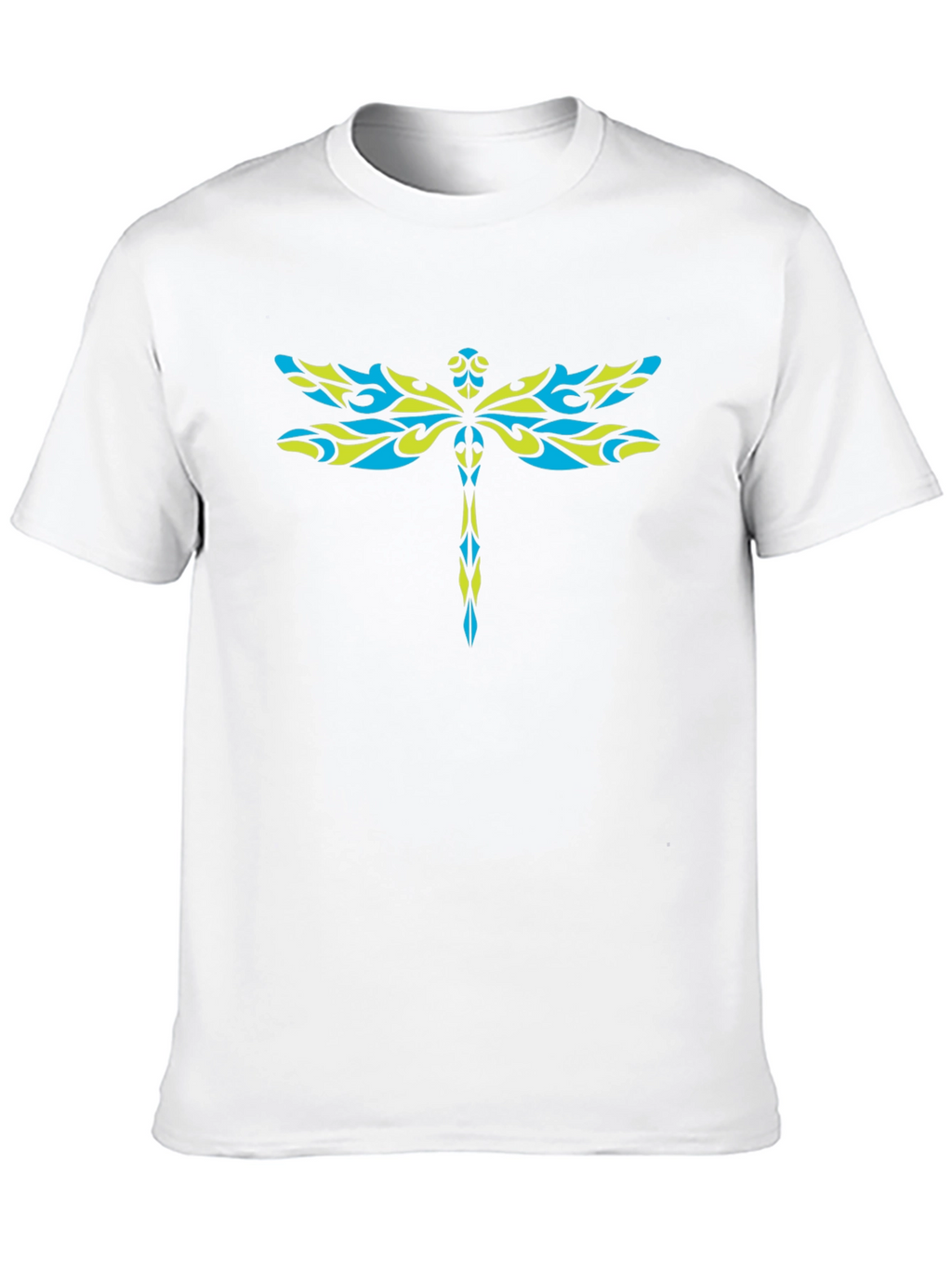 Dragonfly Graphic Print T-Shirt Stylish Design