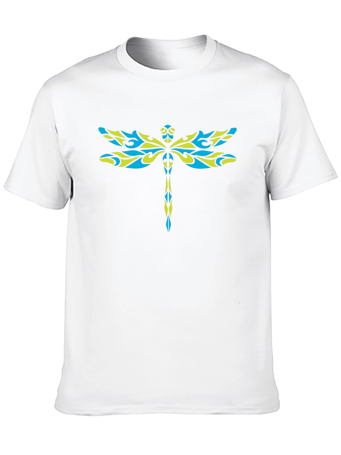 Dragonfly Graphic Print T-Shirt Stylish Design