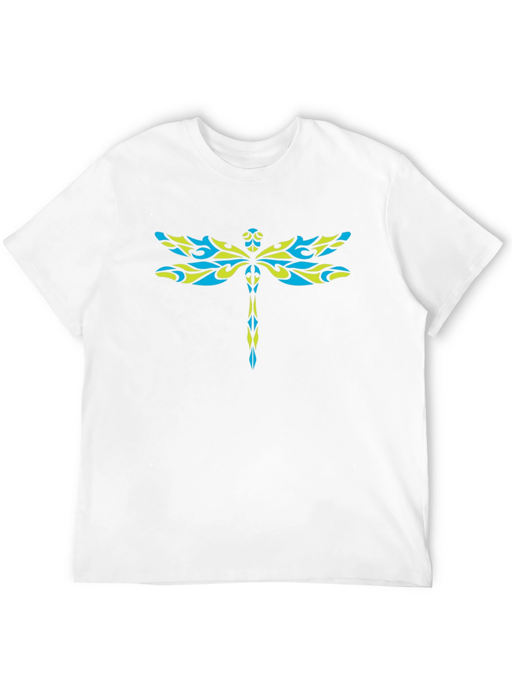 Dragonfly Graphic Print T-Shirt Stylish Design