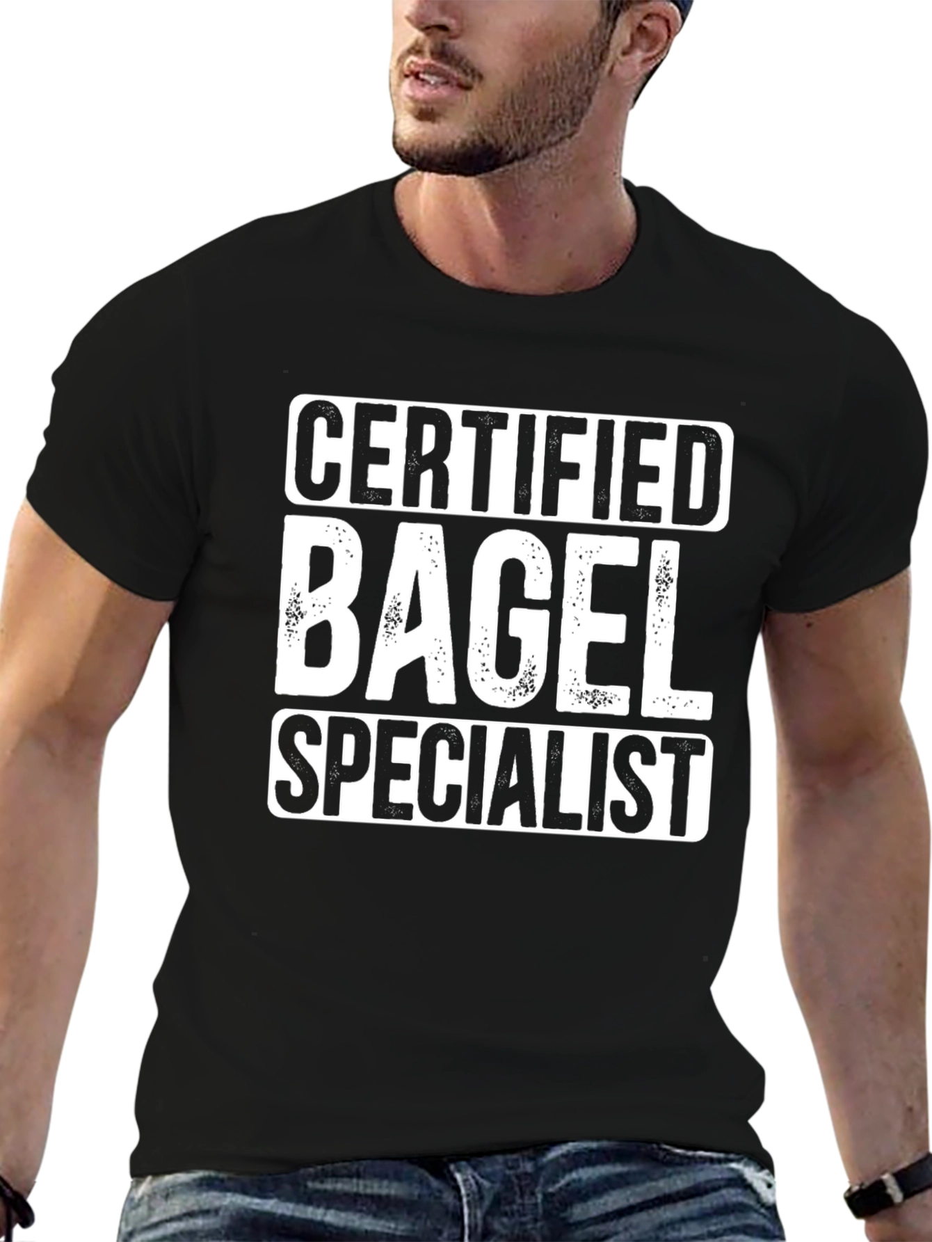 Certified Bagel Specialist T-Shirt - Baker Foodie